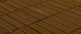 Тротуарная плитка BRAER Прямоугольник коричневый